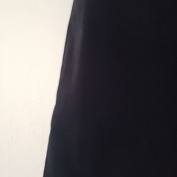 Vintage Black Pencil Mini Skirt Brushed 12 - Picture 4 of 5